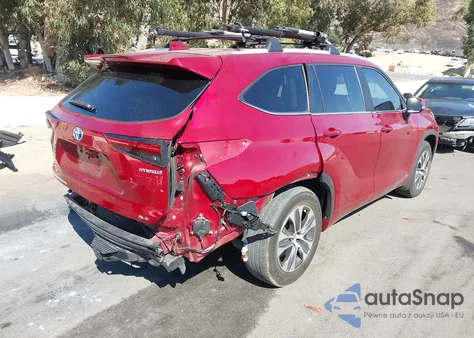 2023 Toyota Highlander Hybrid Xle from USA, damaged, VIN 5TDKBRCH2PS565768